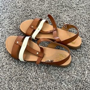 Brown sandals